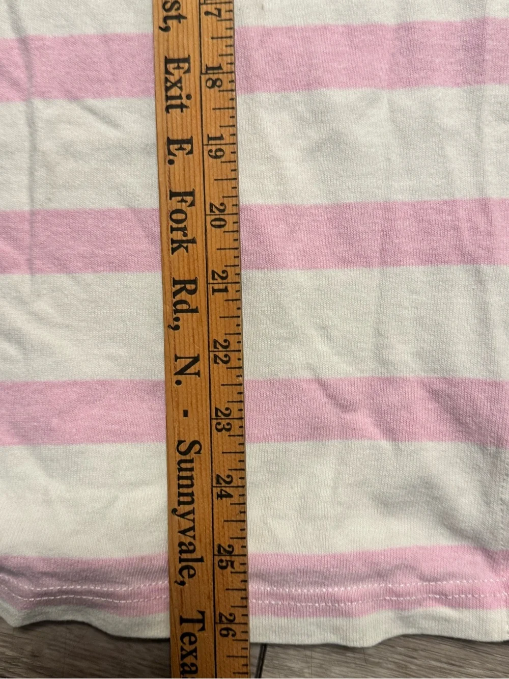 Ralph Lauren vtg rugby Pink & White Striped Polo Shirt